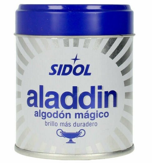 Aladdin - Algodón Limpia Metales, limpia plata y otros metales - 75 g