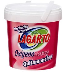 Detergente en polvo Lagarto Oxígeno Activo XXL (110 lavados) por sólo  12,50€